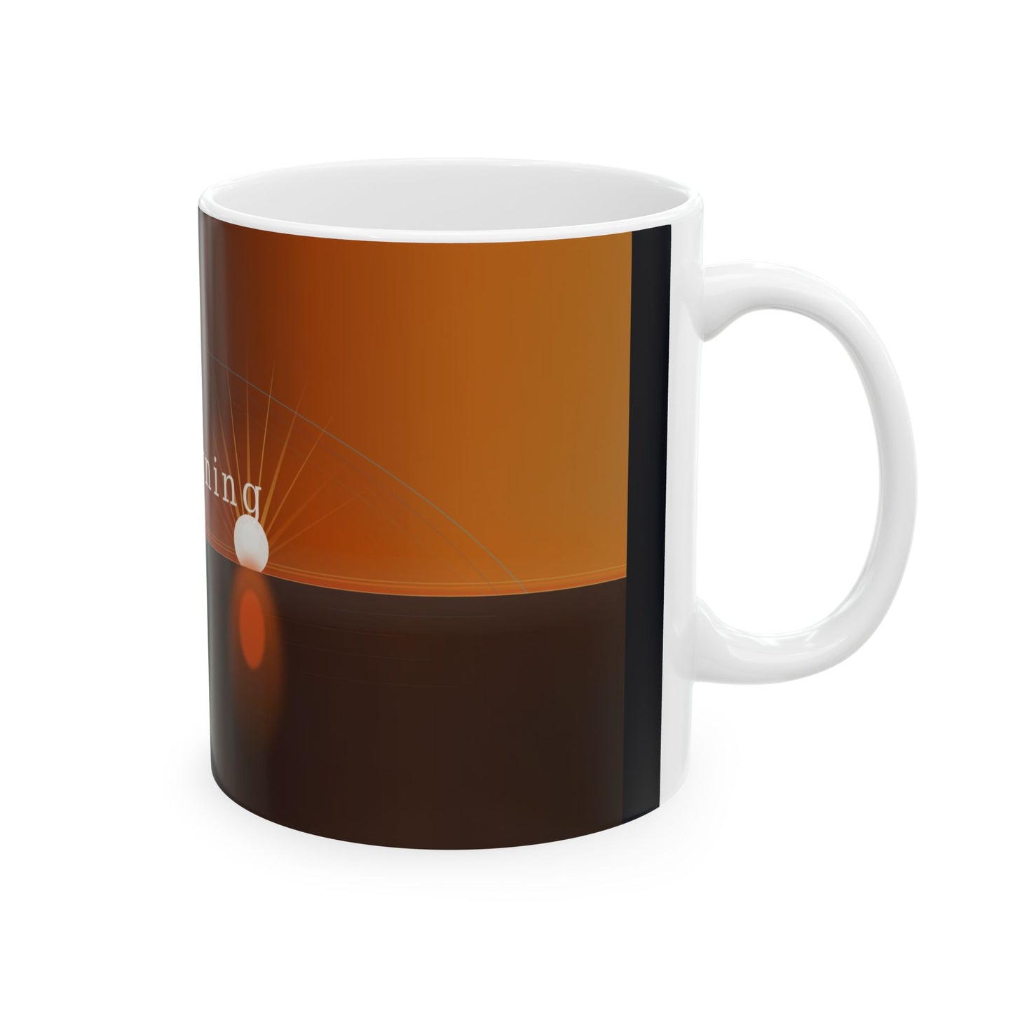 Good Morning Sunshine Ceramic Mug Sunrise Coffee Cup 11oz and 15oz